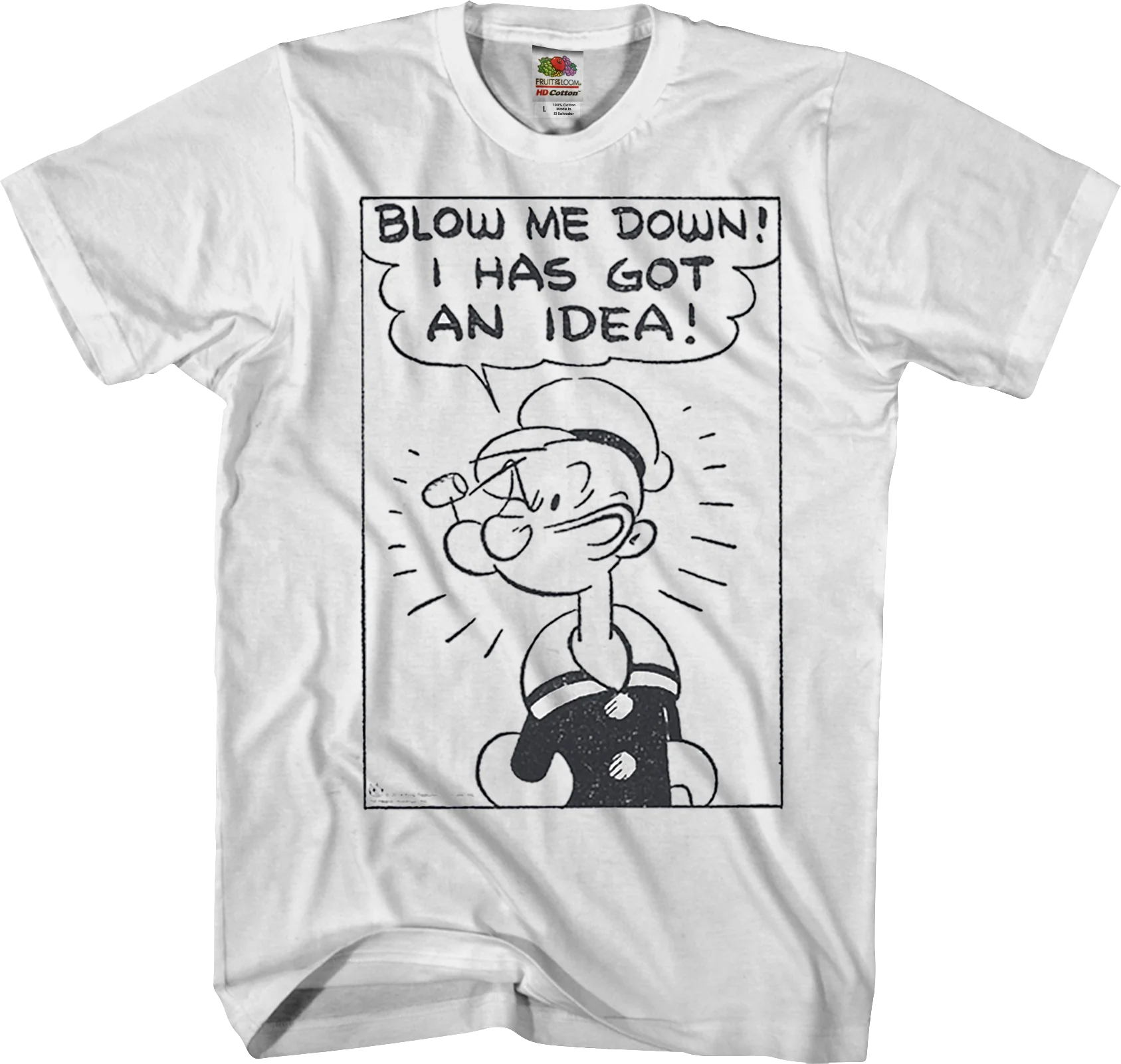 I Has Got An Idea Popeye T-Shirt