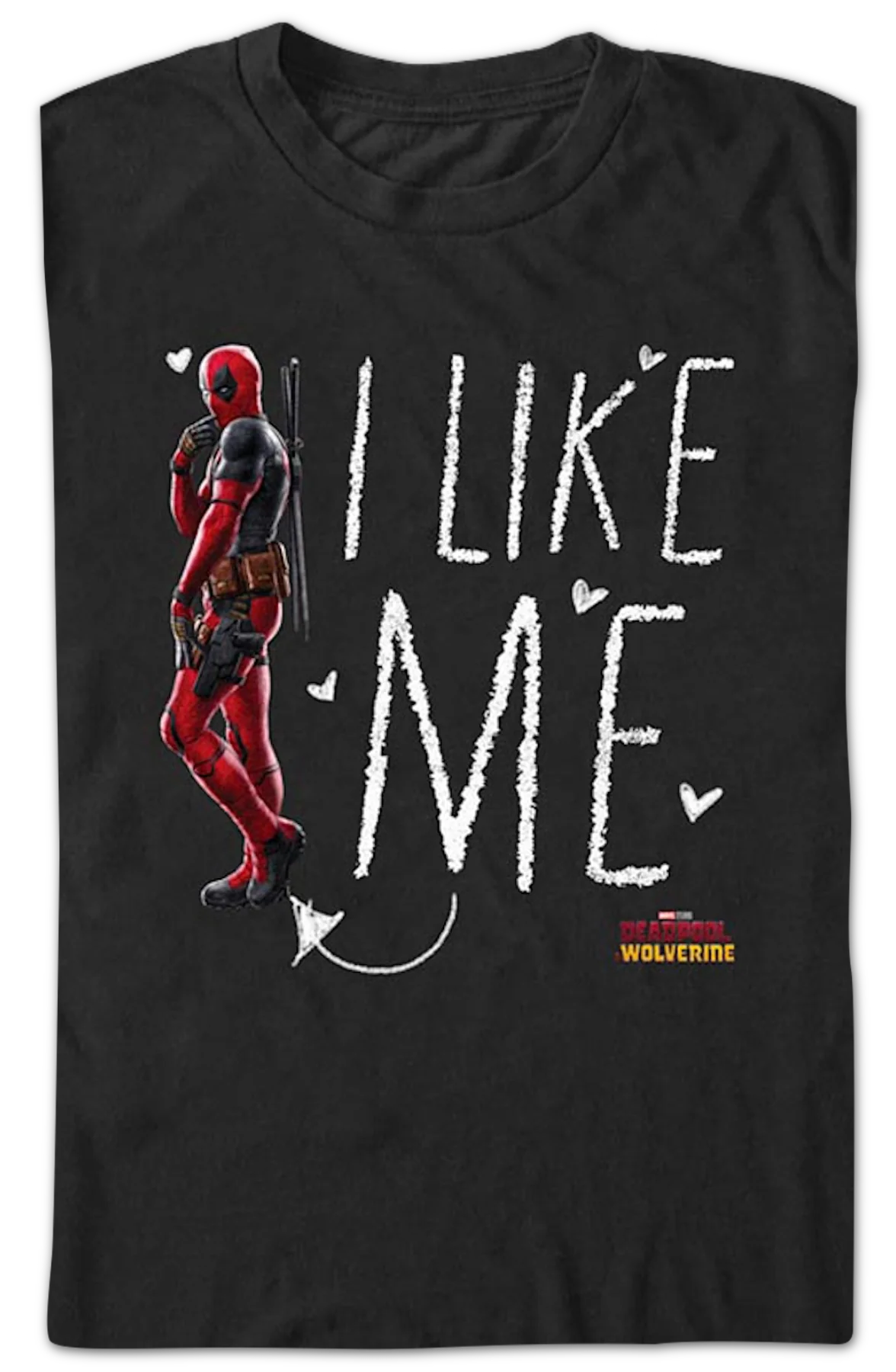 I Like Me Deadpool & Wolverine Marvel Comics T-Shirt - Image 2