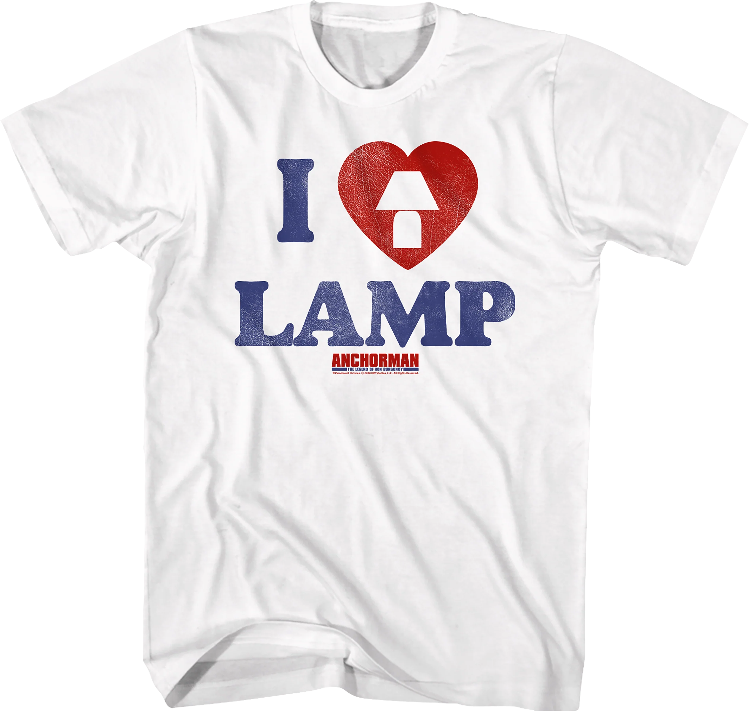 I Love Lamp Anchorman T-Shirt