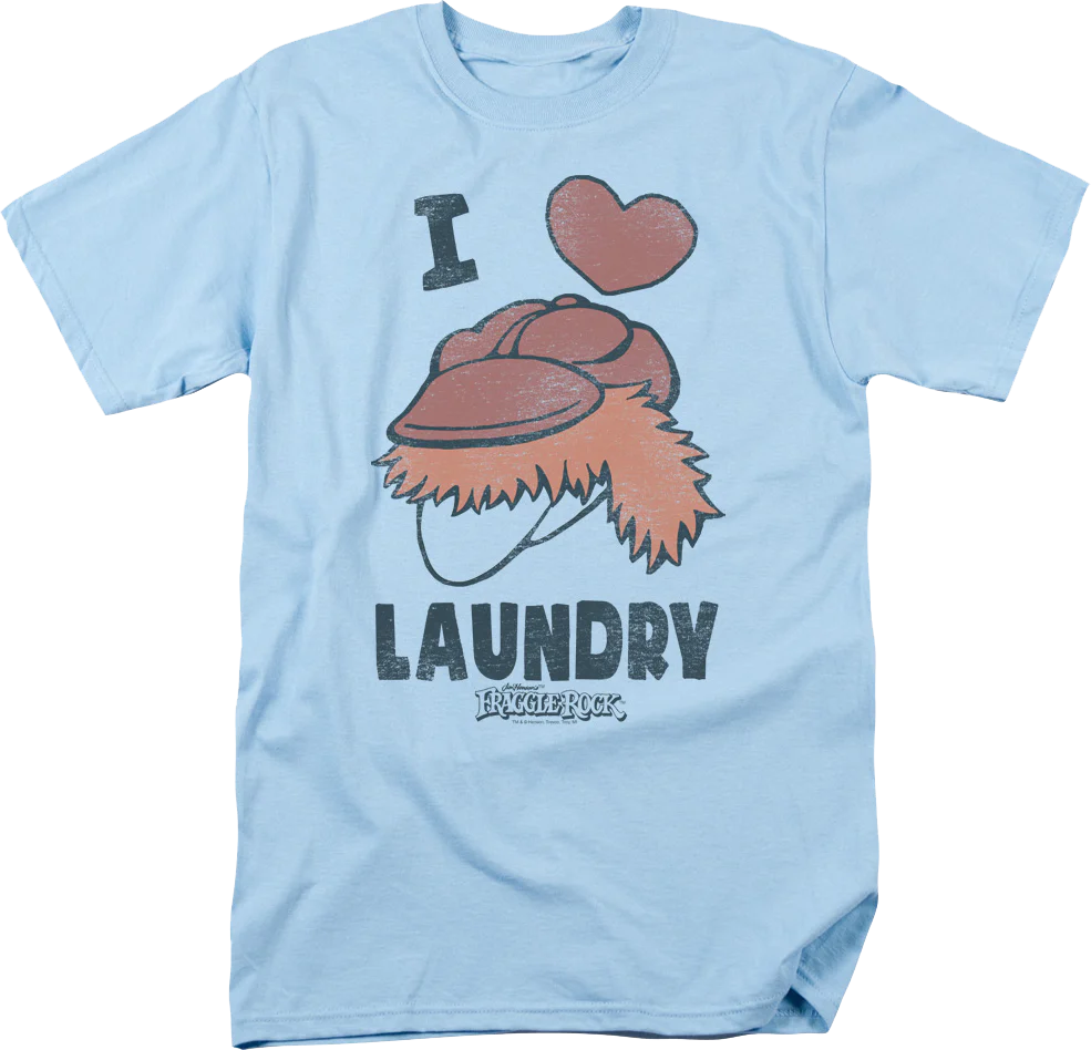 I Love Laundry Fraggle Rock T-Shirt