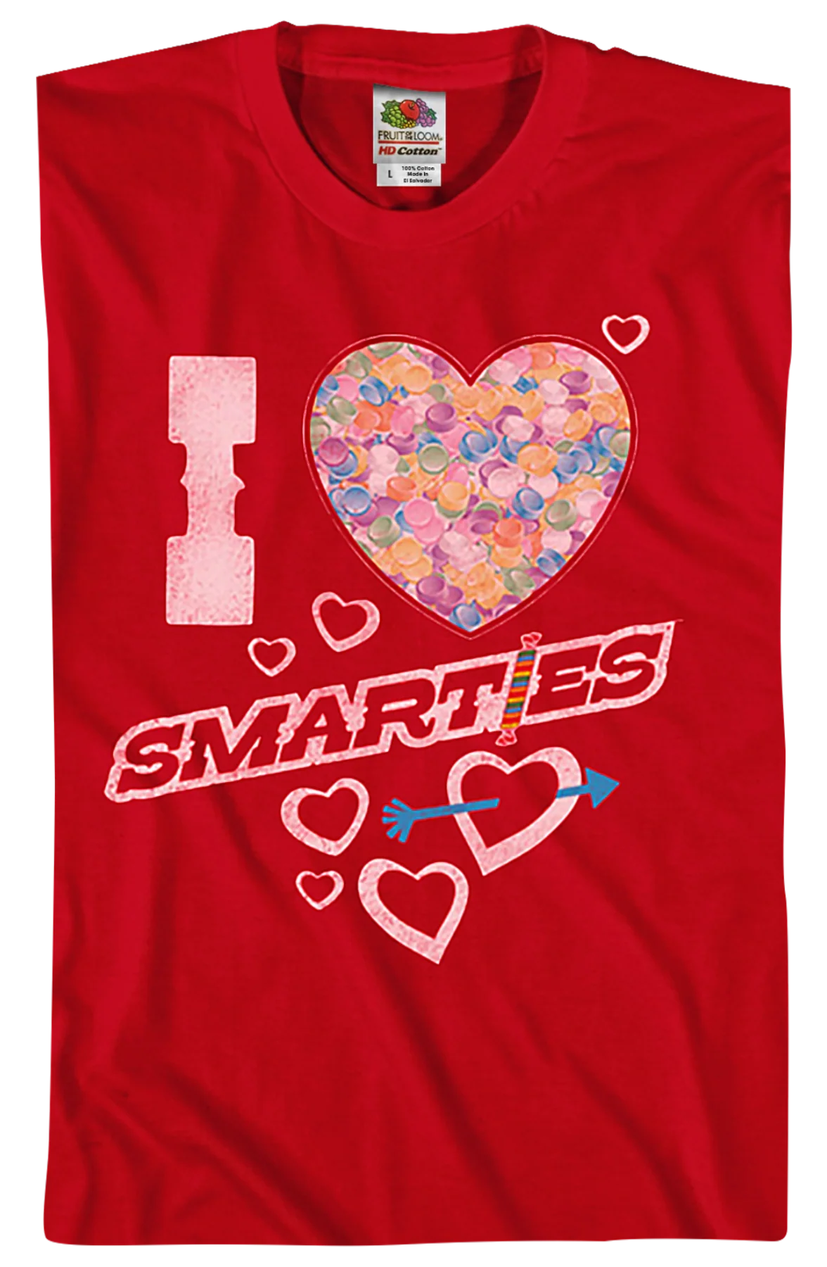 I Love Smarties T-Shirt - Image 2
