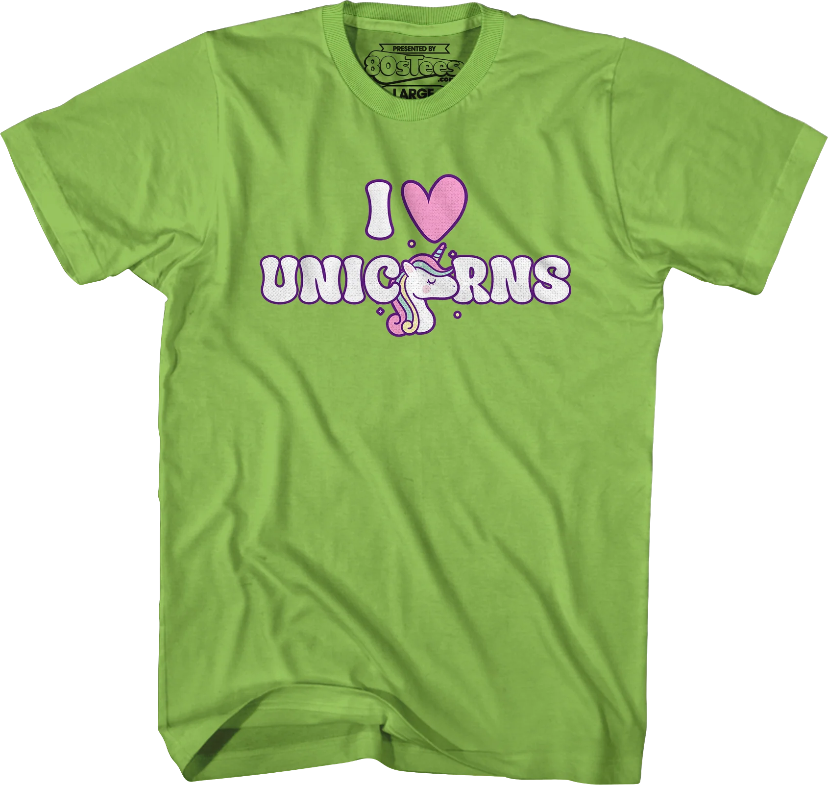I Love Unicorns T-Shirt - Image 4