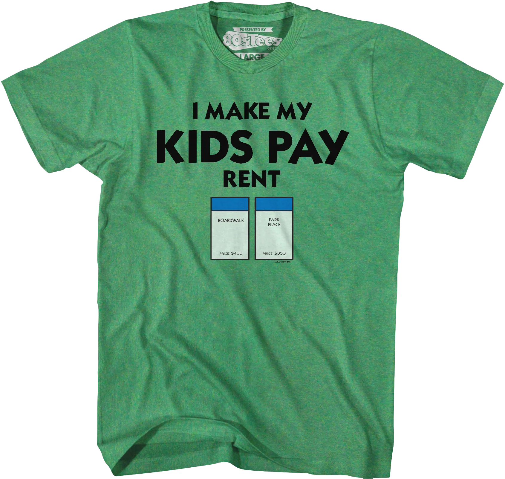 I Make My Kids Pay Rent Monopoly T-Shirt - Image 12