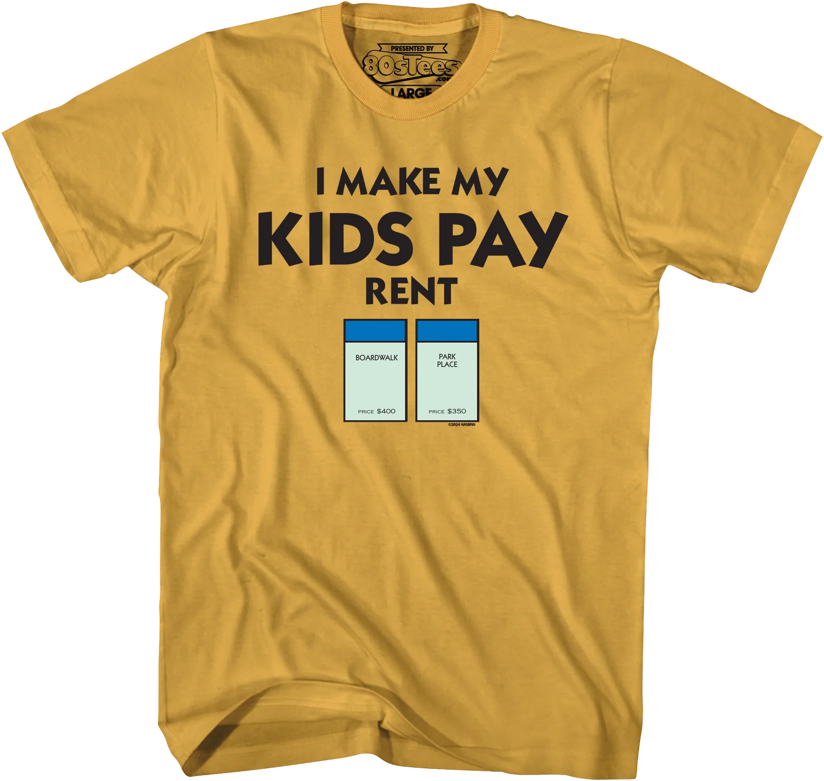 I Make My Kids Pay Rent Monopoly T-Shirt - Image 7