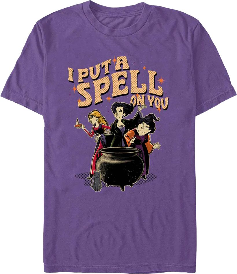 I Put A Spell On You Hocus Pocus T-Shirt