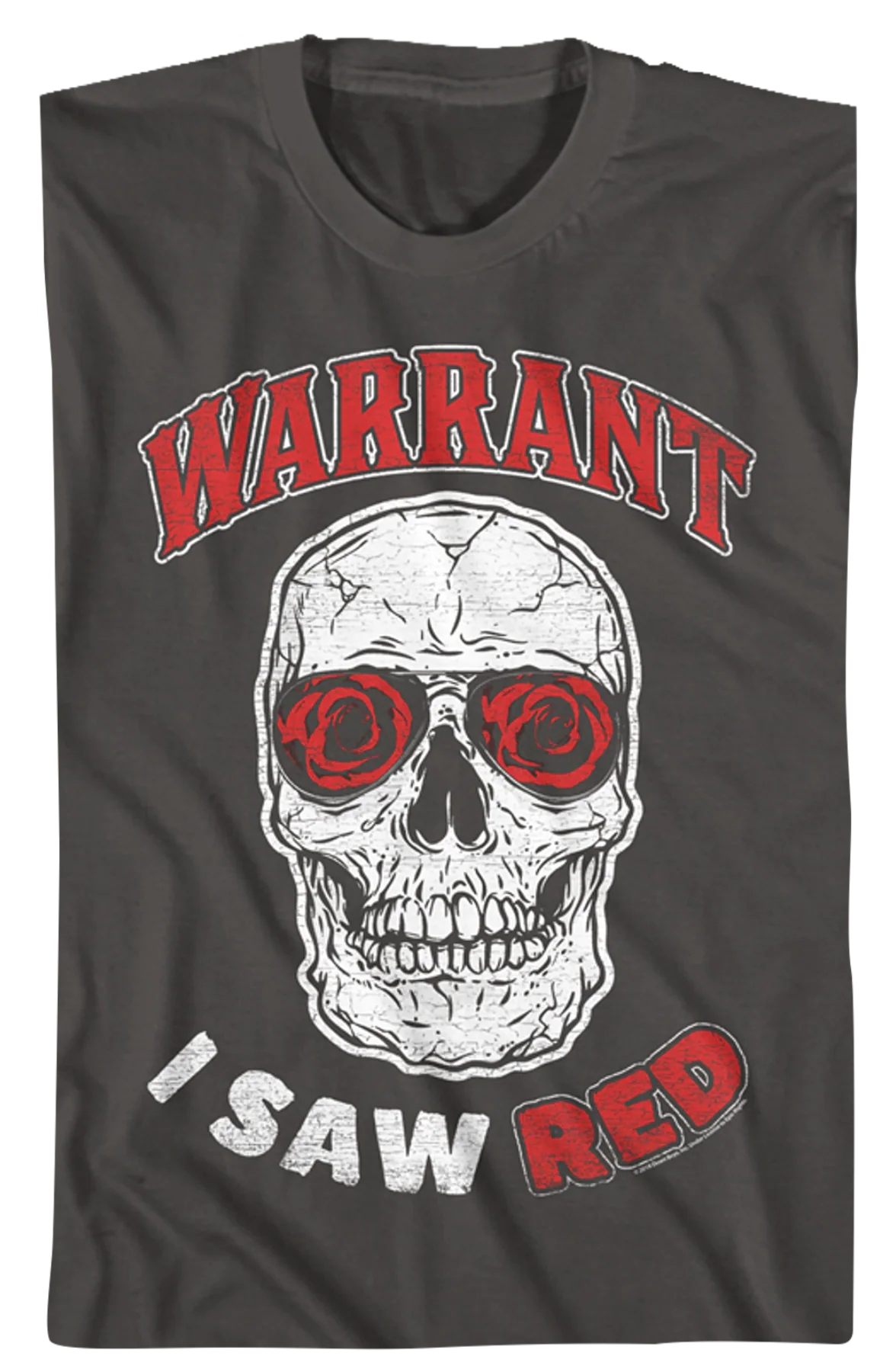 I Saw Red Warrant T-Shirt - Image 2
