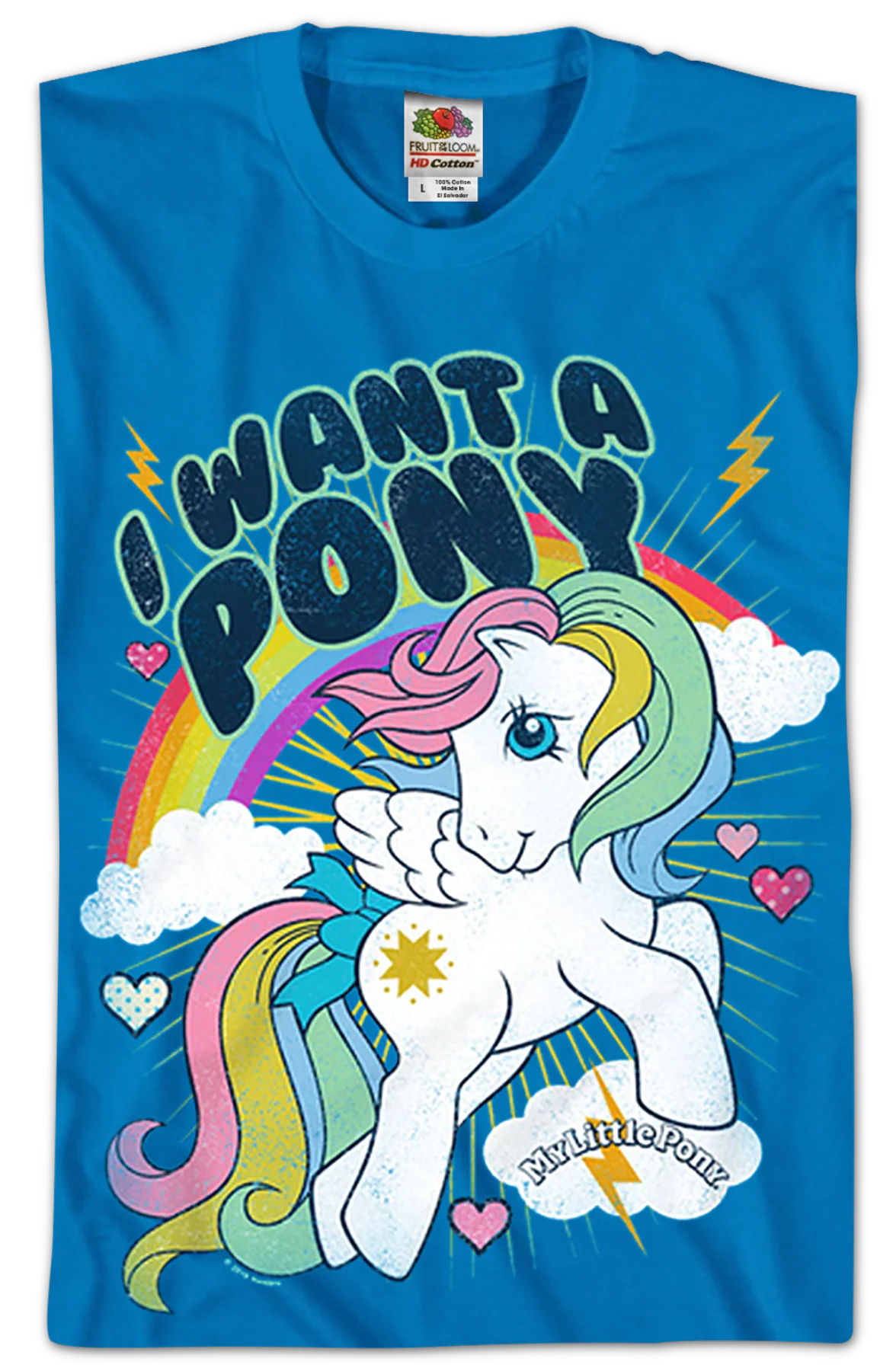 I Want A My Little Pony T-Shirt - Image 2