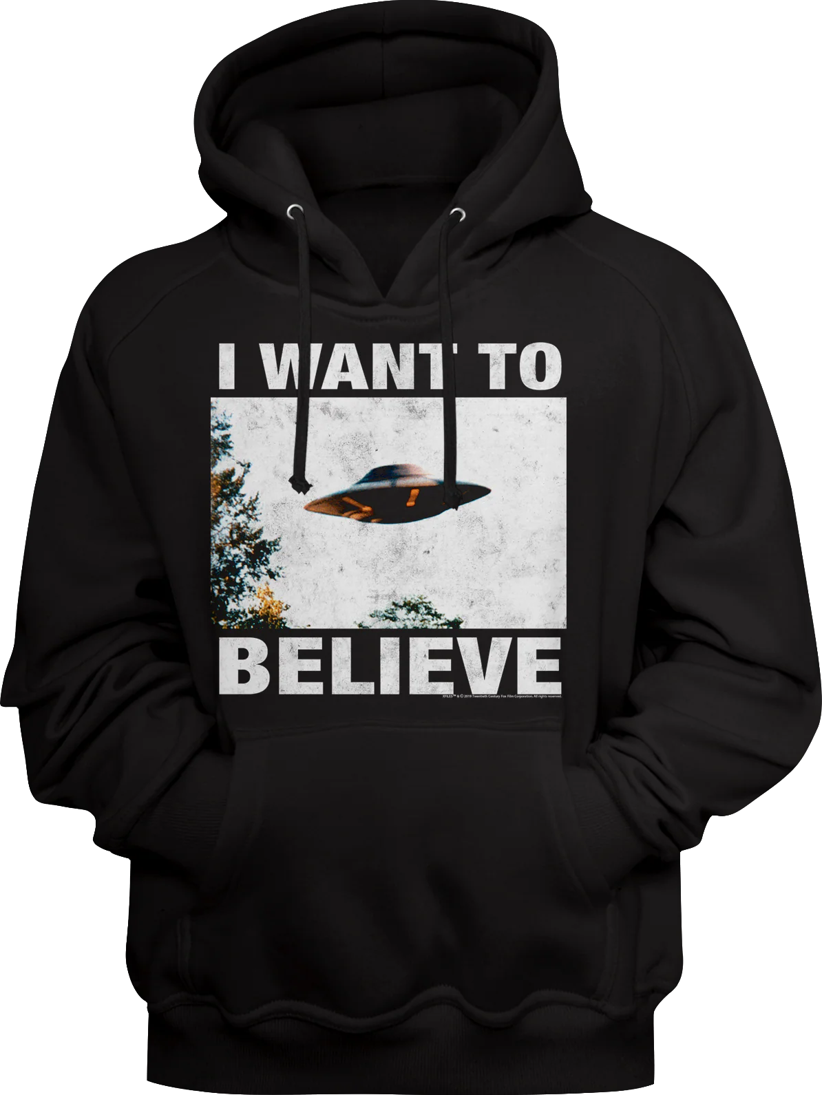 I Want To Believe Poster X-Files Hoodie