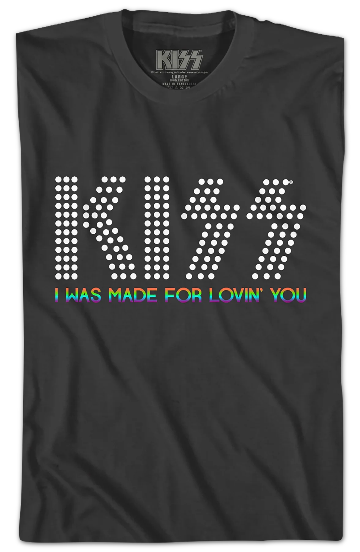 I Was Made For Lovin' You KISS T-Shirt - Image 2