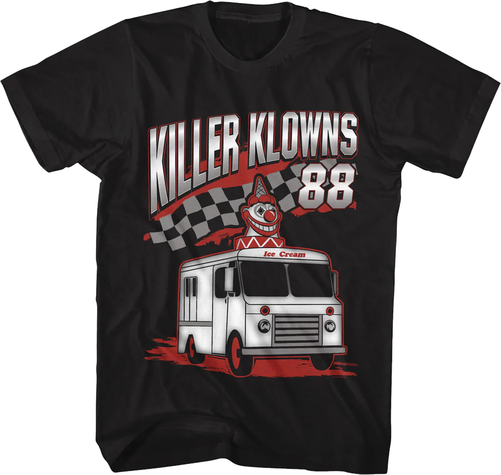 Ice Cream Truck Racing Killer Klowns From Outer Space T-Shirt
