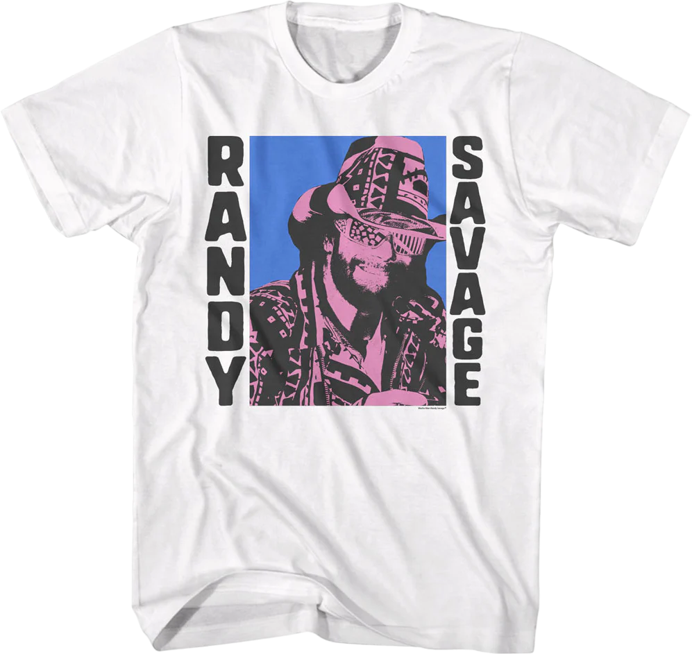 Icon Photo Macho Man Randy Savage T-Shirt