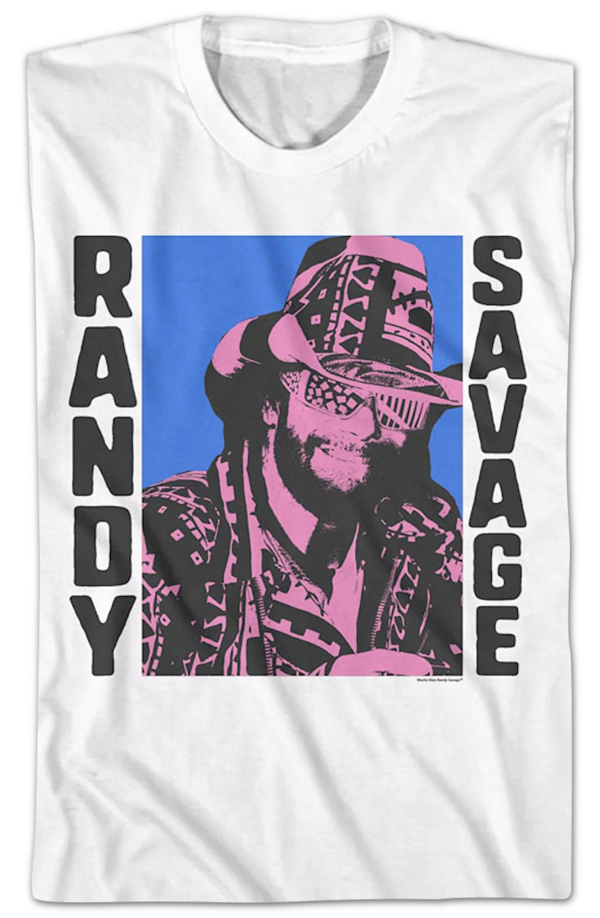 Icon Photo Macho Man Randy Savage T-Shirt - Image 2