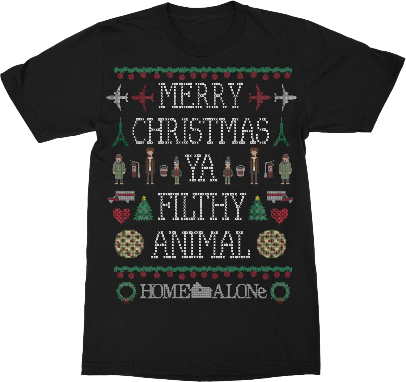 Icons Ya Filthy Animal Home Alone T-Shirt