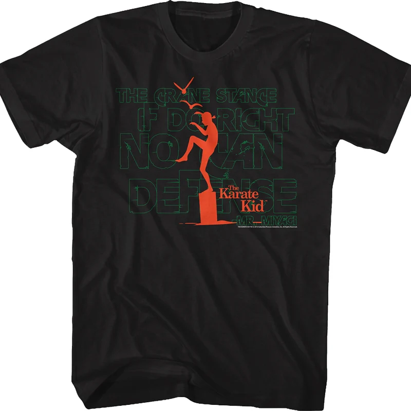 If Do Right No Can Defense Karate Kid T-Shirt