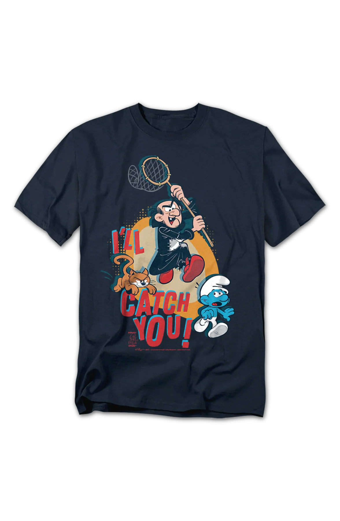 I'll Catch You Smurfs T-Shirt - Image 2