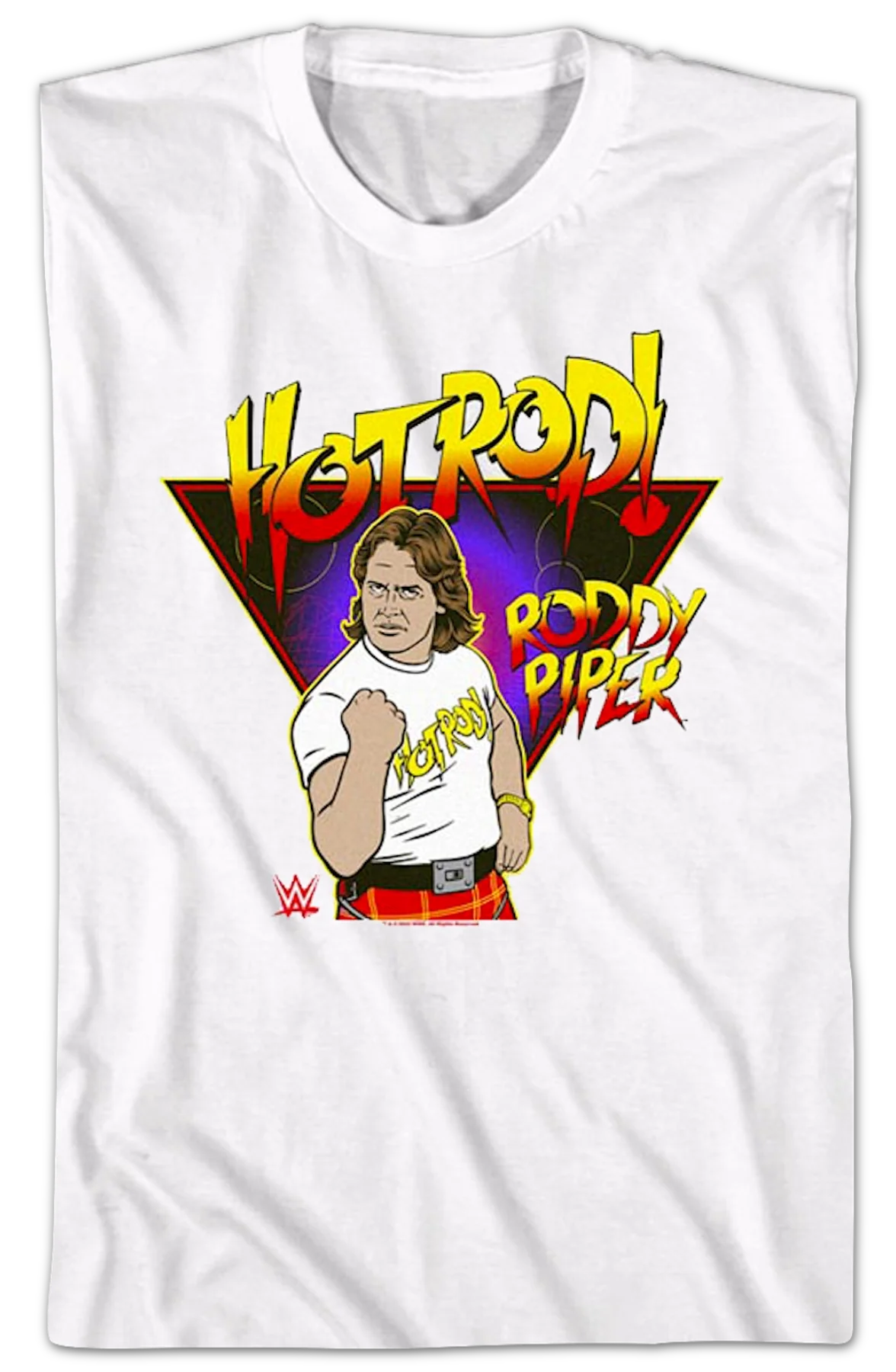 Illustrated Rowdy Roddy Piper T-Shirt - Image 2