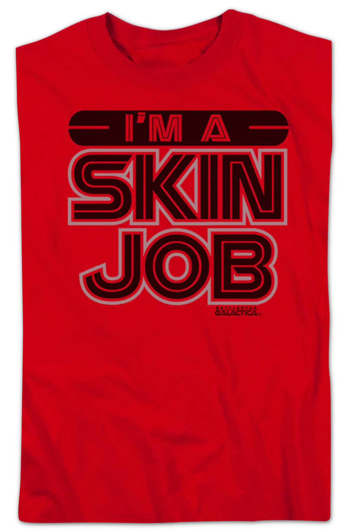 I'm A Skinjob Battlestar Galactica T-Shirt - Image 2