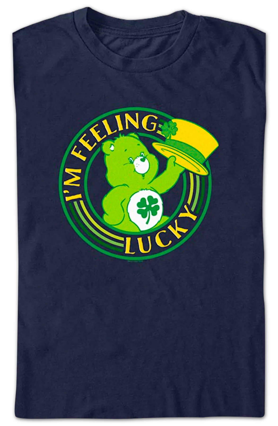 I'm Feeling Lucky Care Bears T-Shirt - Image 2