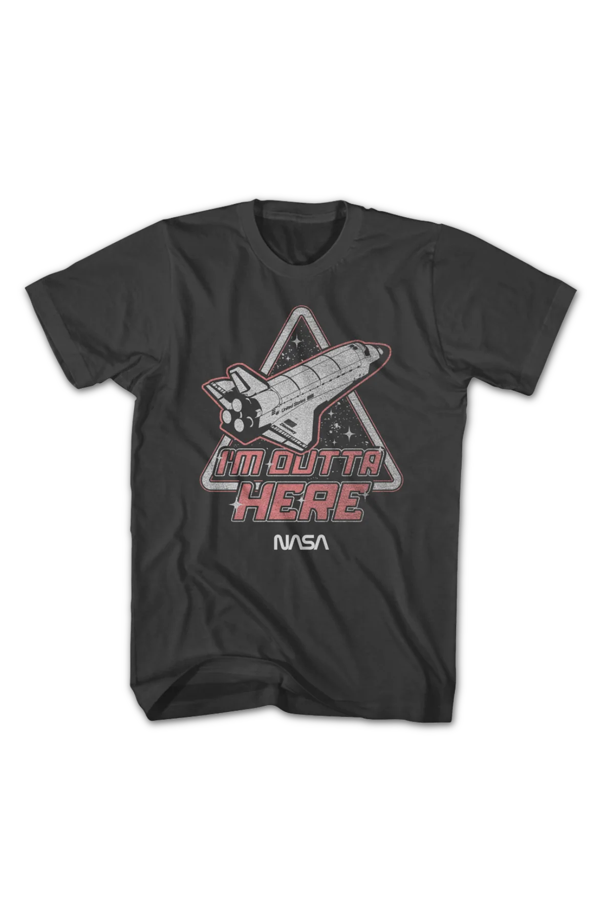 I'm Outta Here NASA T-Shirt - Image 2