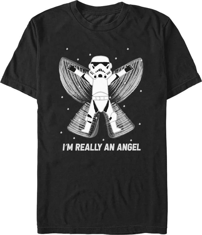 I'm Really An Angel Star Wars T-Shirt