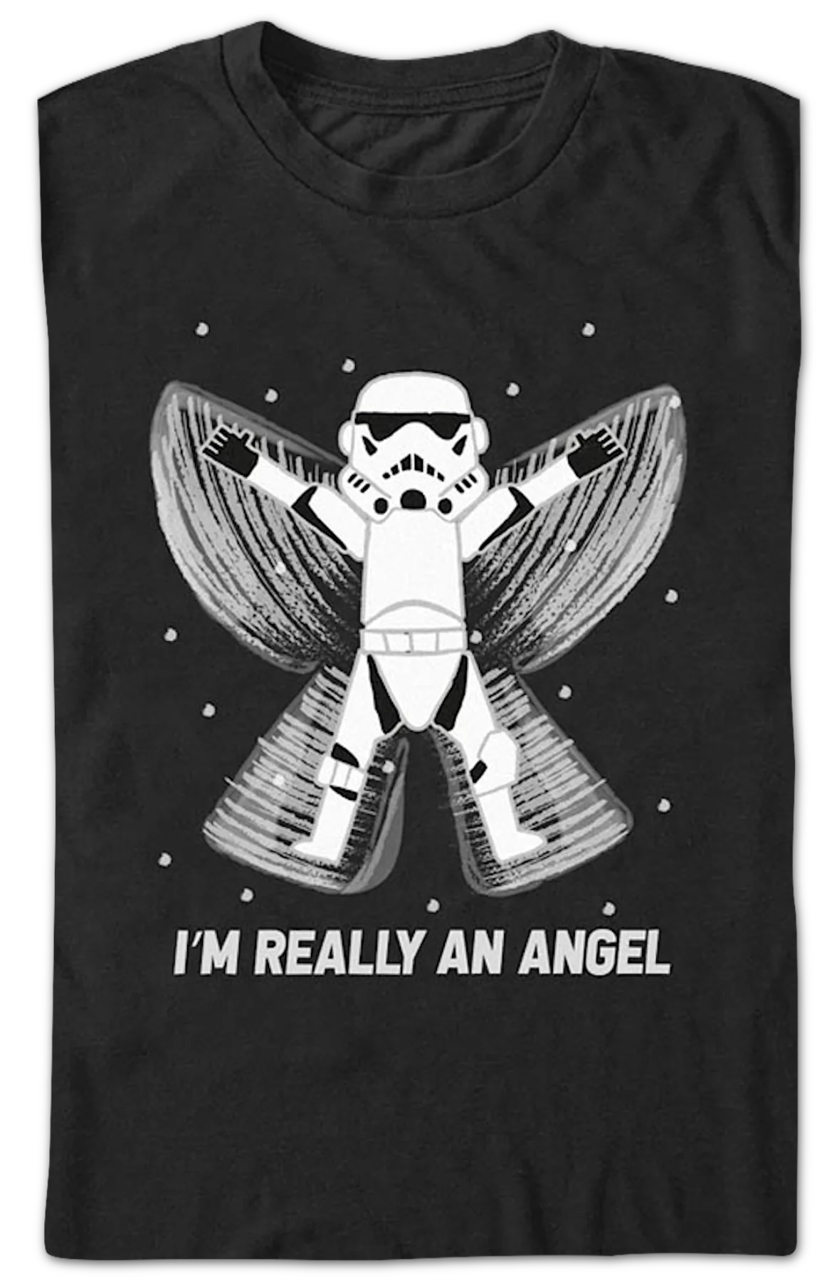 I'm Really An Angel Star Wars T-Shirt - Image 2