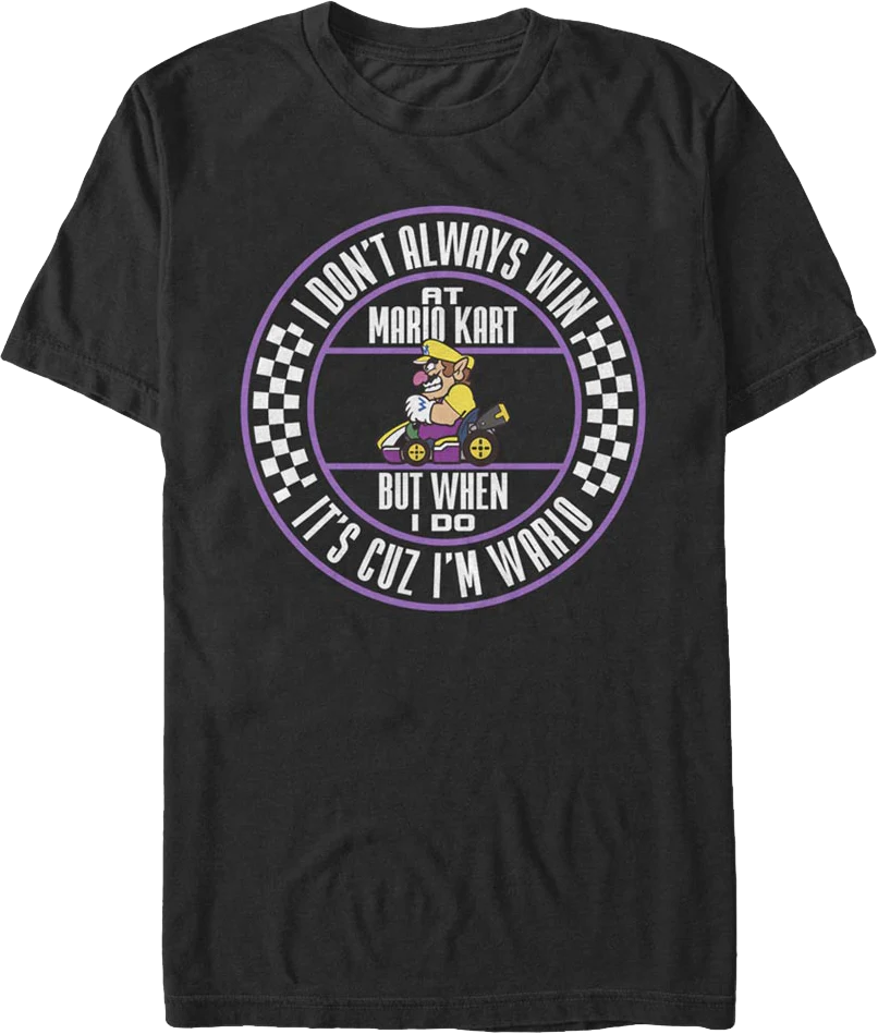 I'm Wario Mario Kart T-Shirt