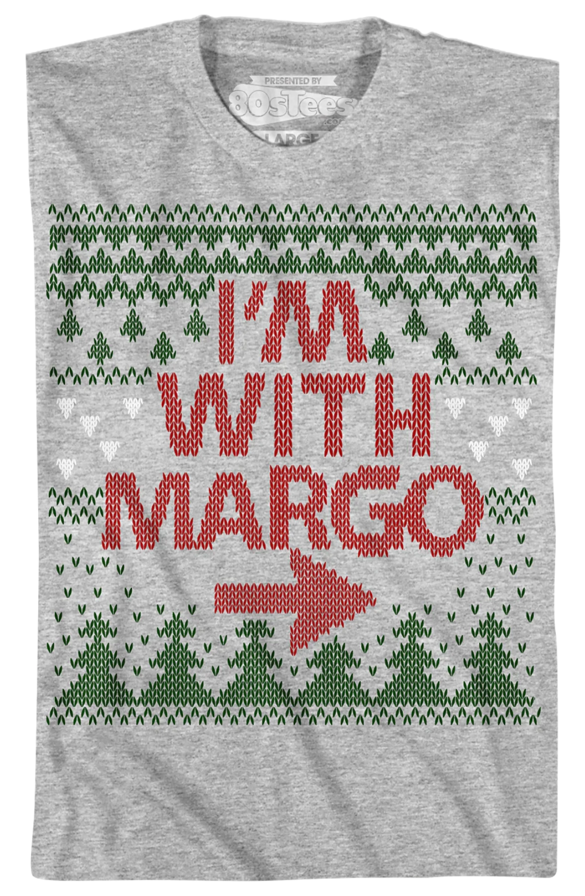 I'm With Margo Christmas Vacation T-Shirt - Image 2