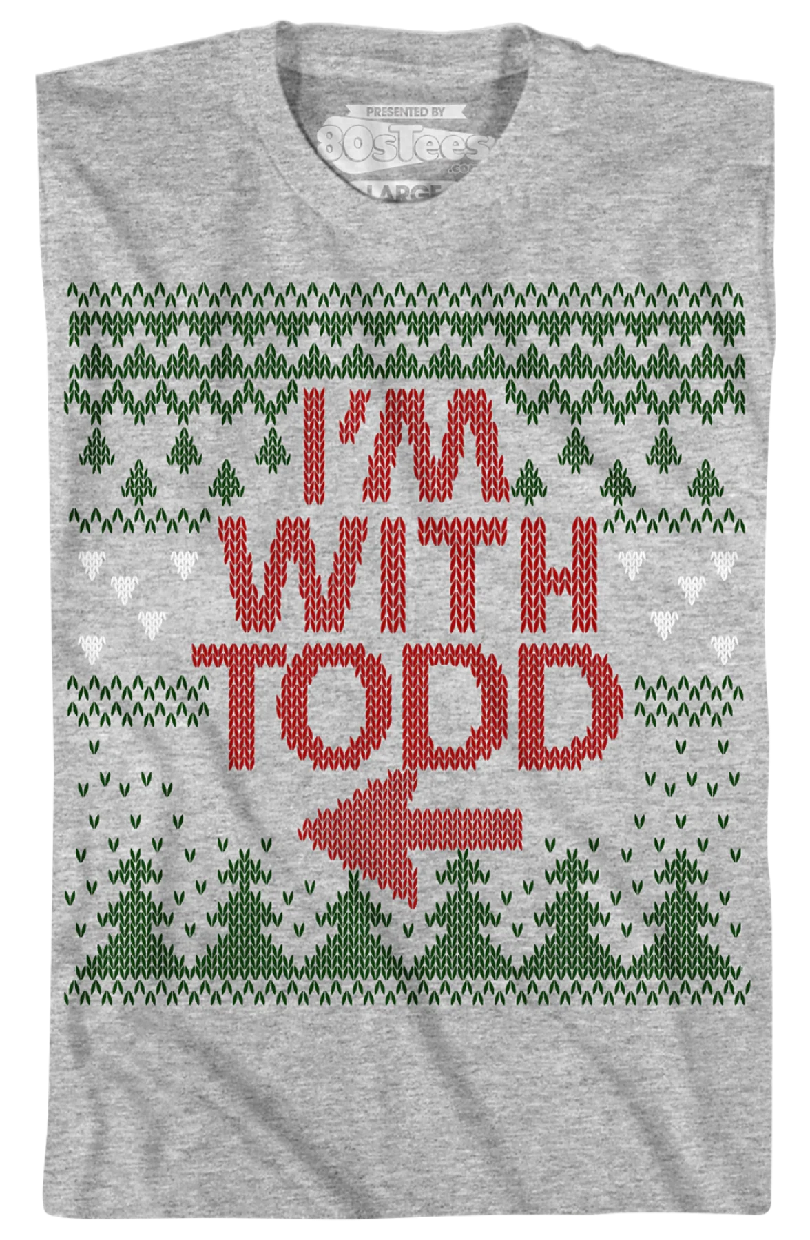 I'm With Todd Christmas Vacation T-Shirt - Image 2