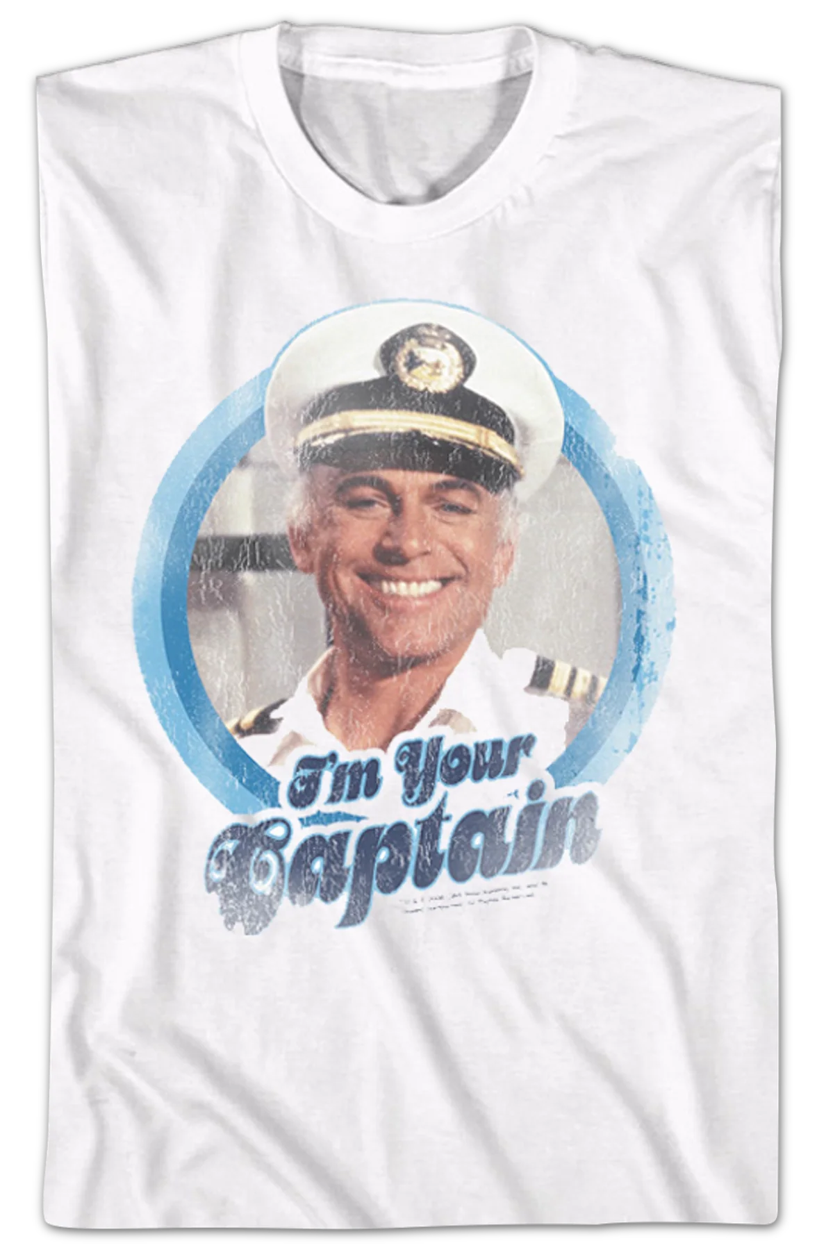 I'm Your Captain Love Boat T-Shirt - Image 2