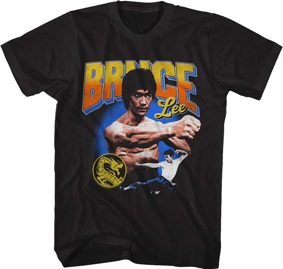 Impact Collage Bruce Lee T-Shirt