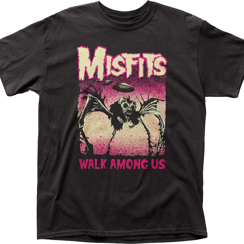 Impact Walk Among Us Cover Artwork Misfits T-Shirt