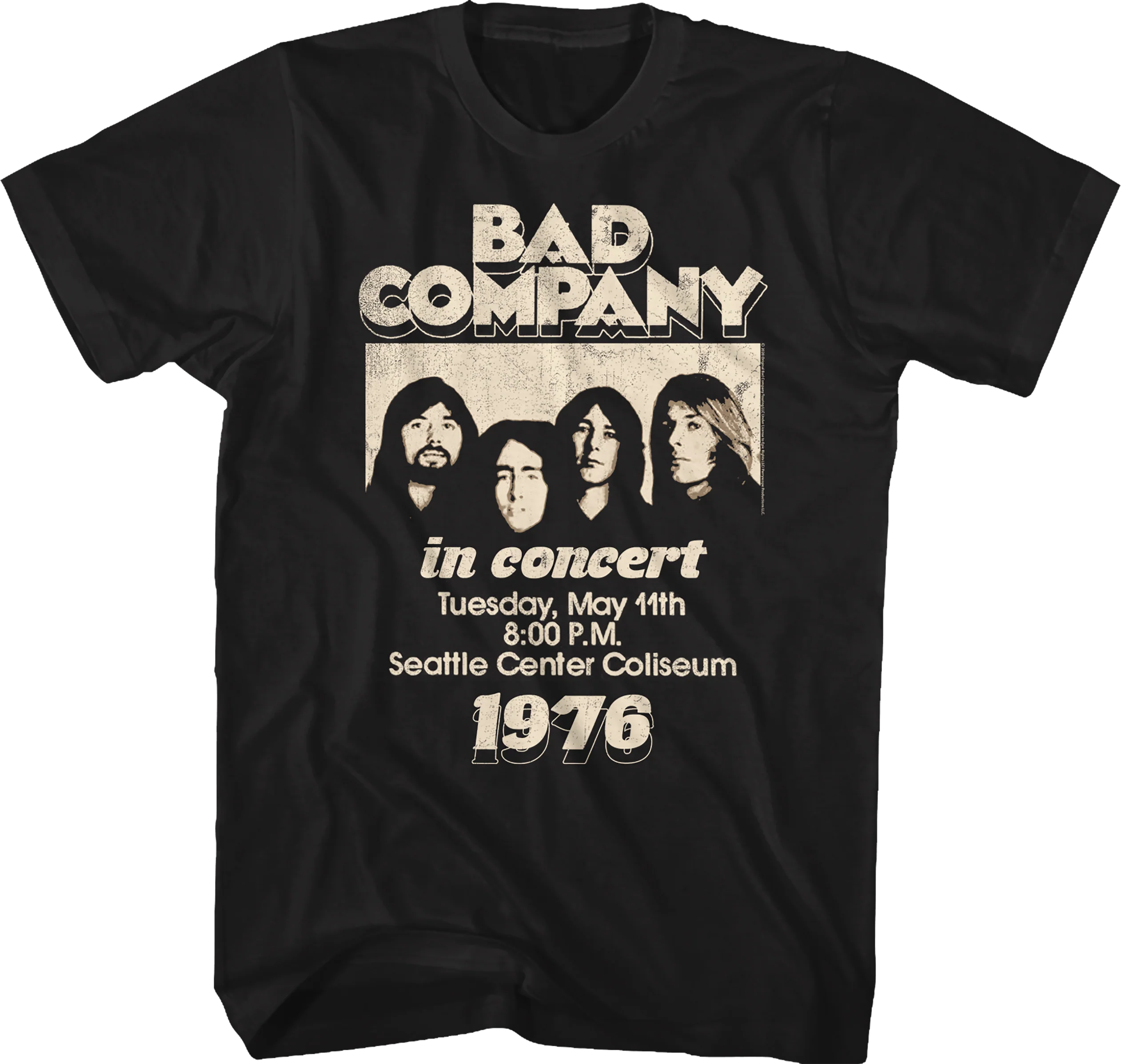 In Concert Bad Company T-Shirt
