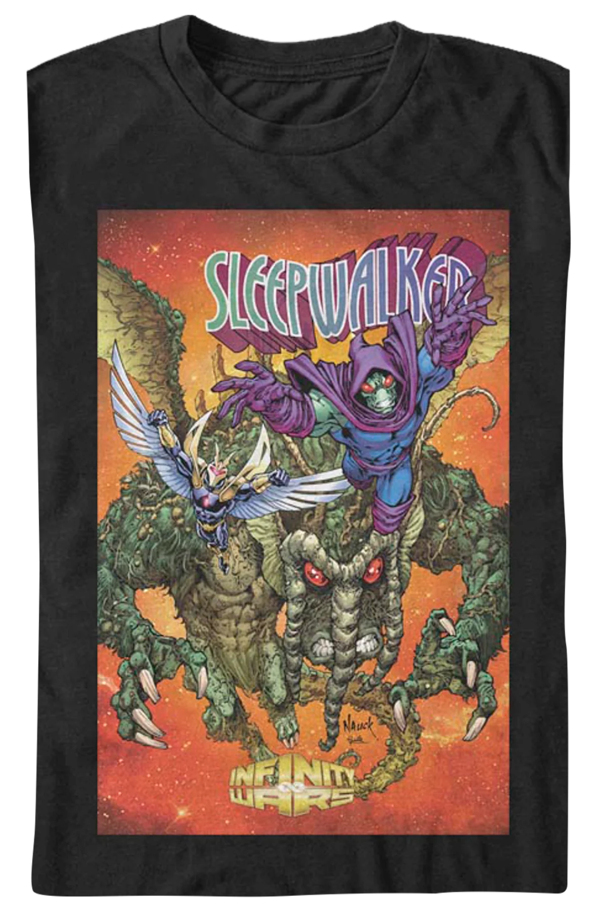 Infinity Wars Sleepwalker Marvel Comics T-Shirt - Image 2