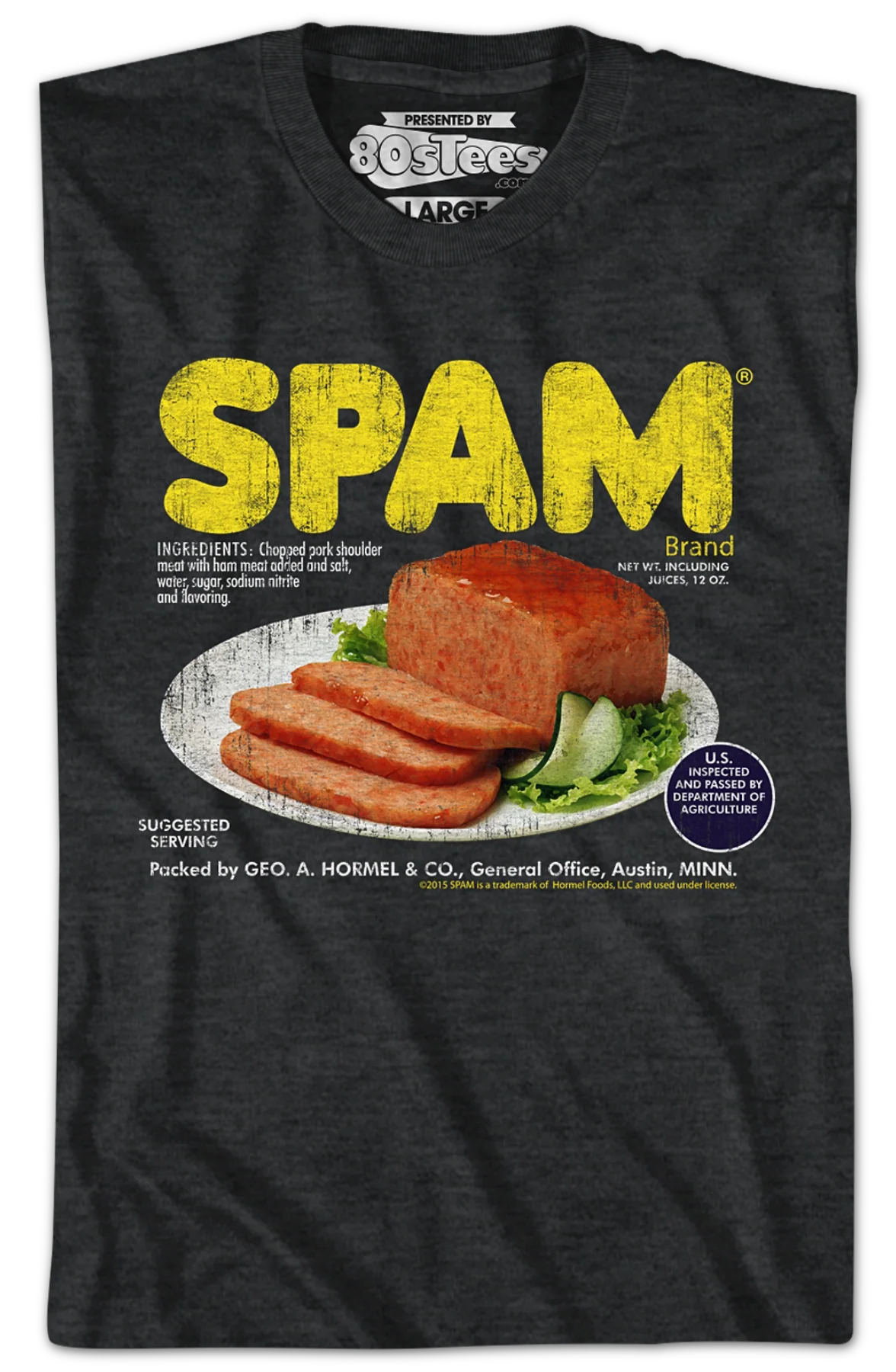 Ingredients Spam T-Shirt - Image 2