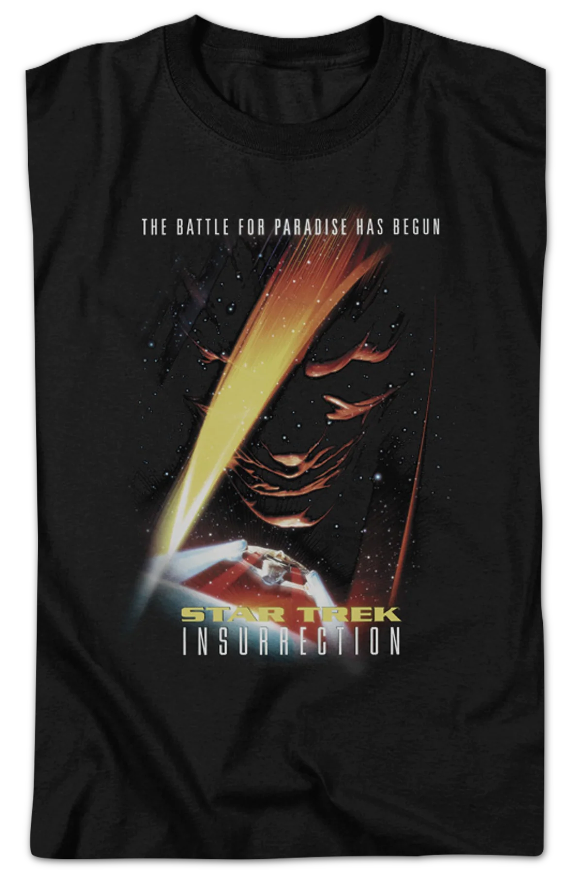 Insurrection Poster Star Trek T-Shirt - Image 2