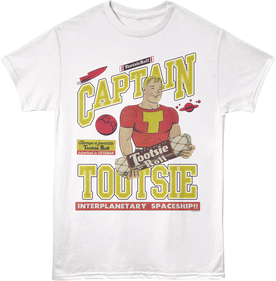 Interplanetary Spaceship Tootsie Roll T-Shirt