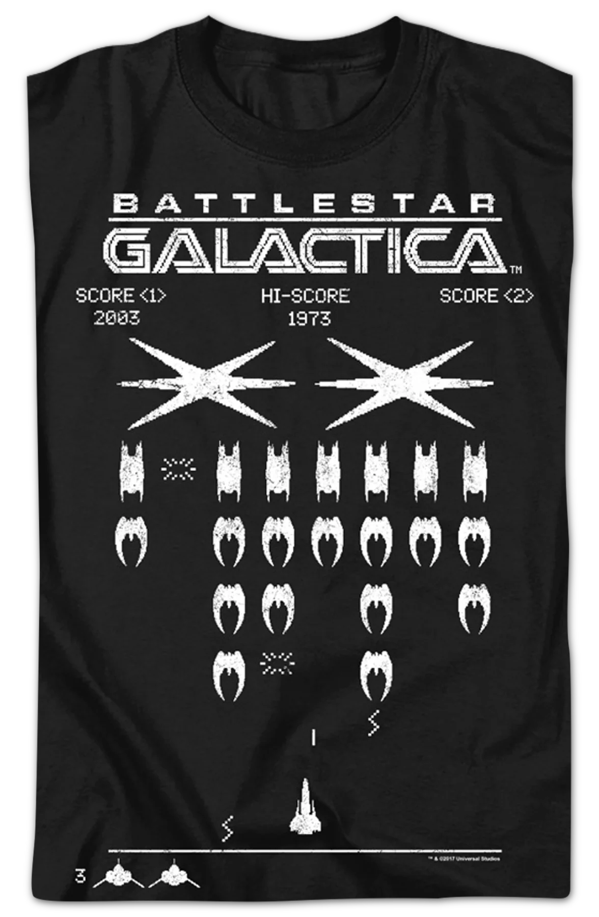 Invaders Battlestar Galactica T-Shirt - Image 2