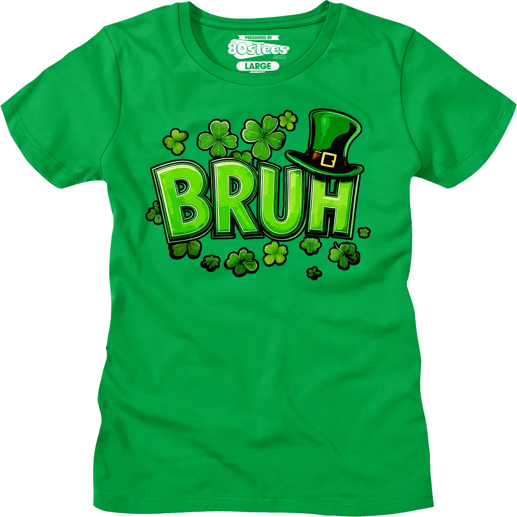Irish Bruh St. Patrick's Day T-Shirt - Image 12