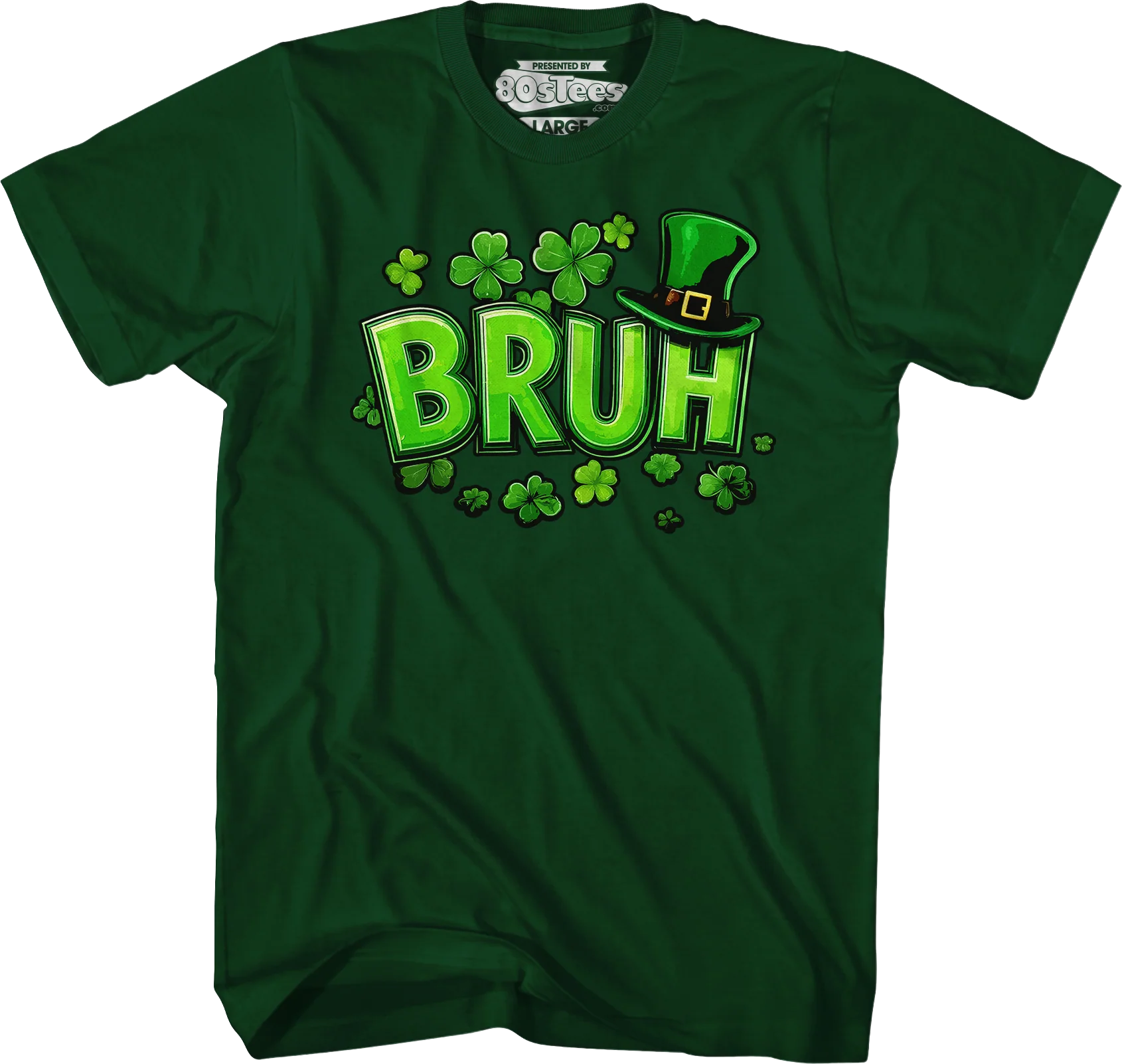 Irish Bruh St. Patrick's Day T-Shirt - Image 9