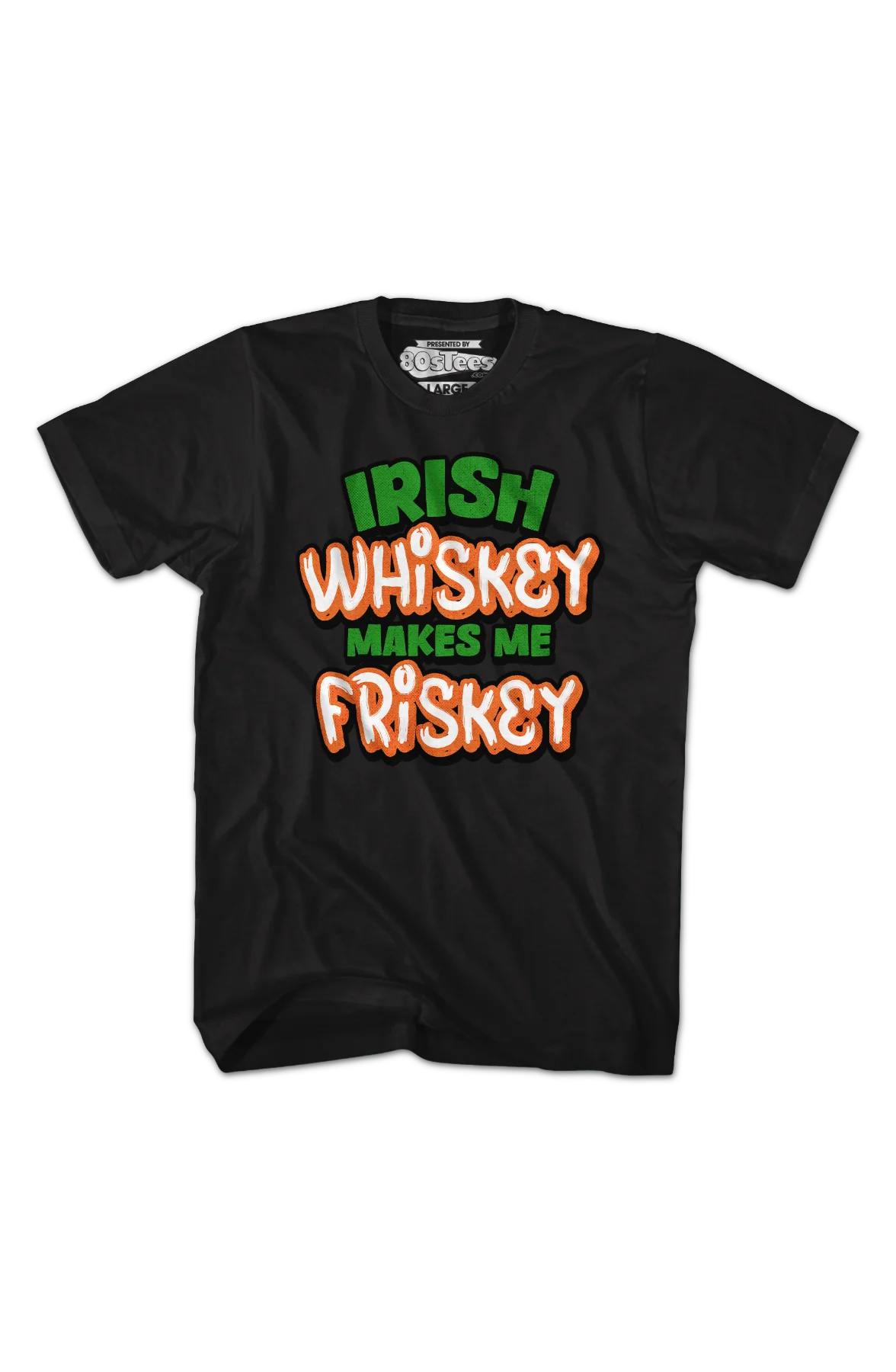Irish Whiskey Makes Me Friskey T-Shirt - Image 2