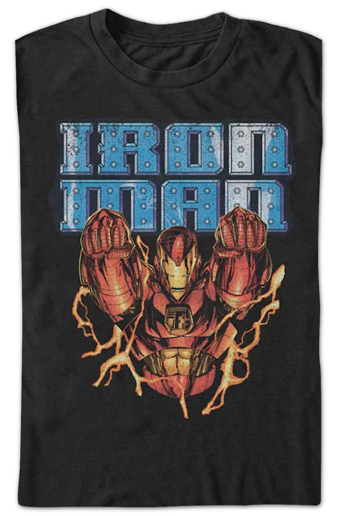 Iron Man Electric Flight Marvel Comics T-Shirt - Image 2