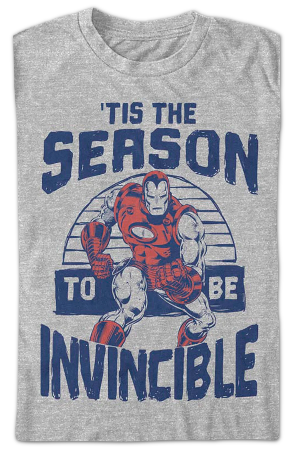 Iron Man 'Tis The Season To Be Invincible Marvel Comics T-Shirt - Image 2
