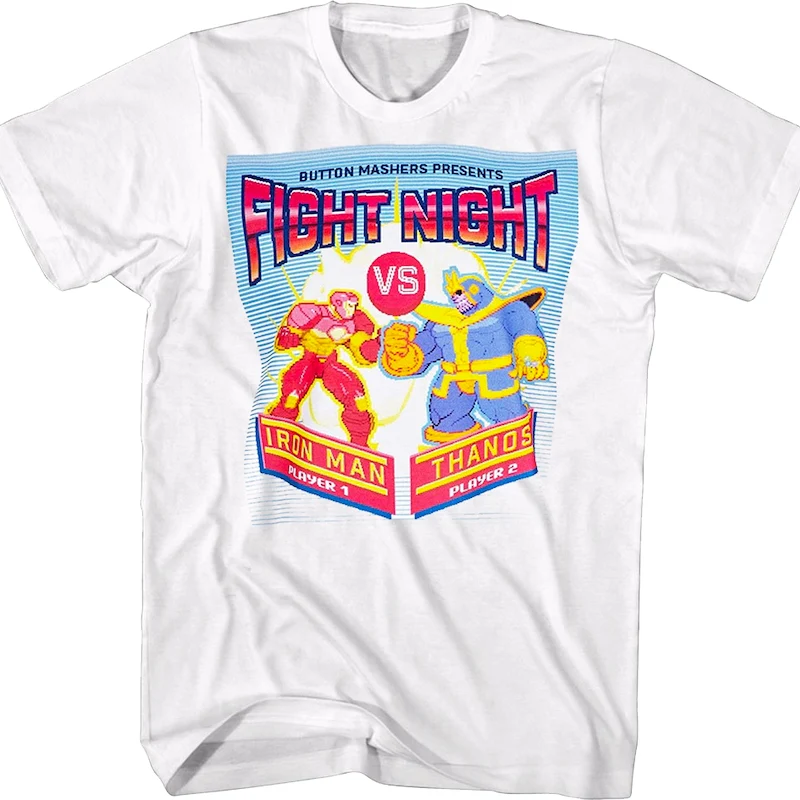 Iron Man vs Thanos Marvel Comics T-Shirt