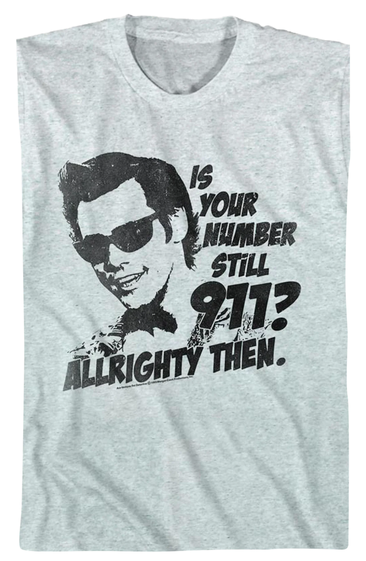 Is Your Number Still 911 Ace Ventura T-Shirt - Image 2