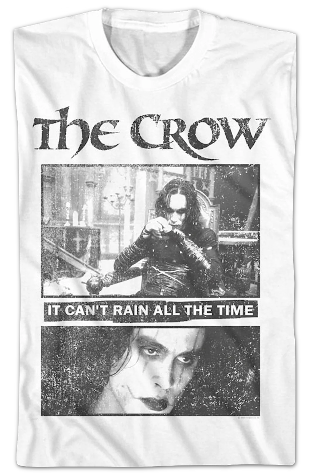 It Can't Rain All The Time Photos The Crow T-Shirt - Image 2