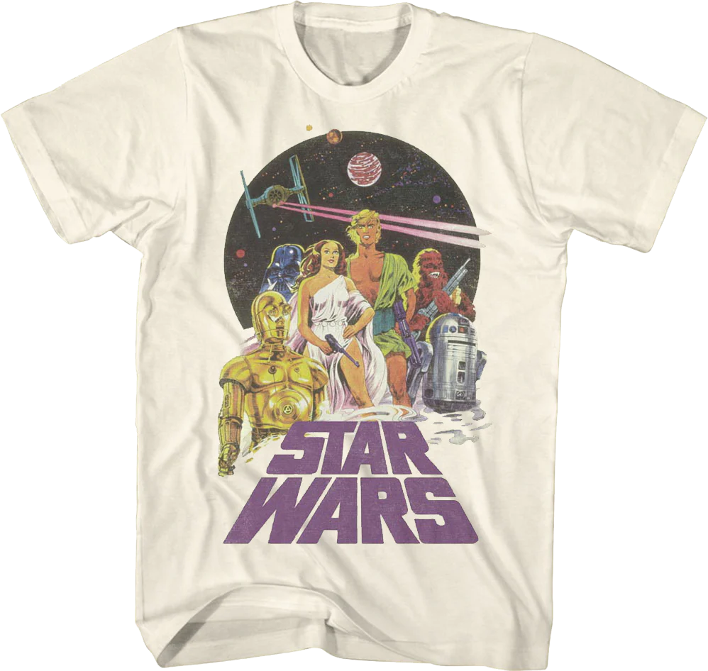 Italian Poster Star Wars T-Shirt