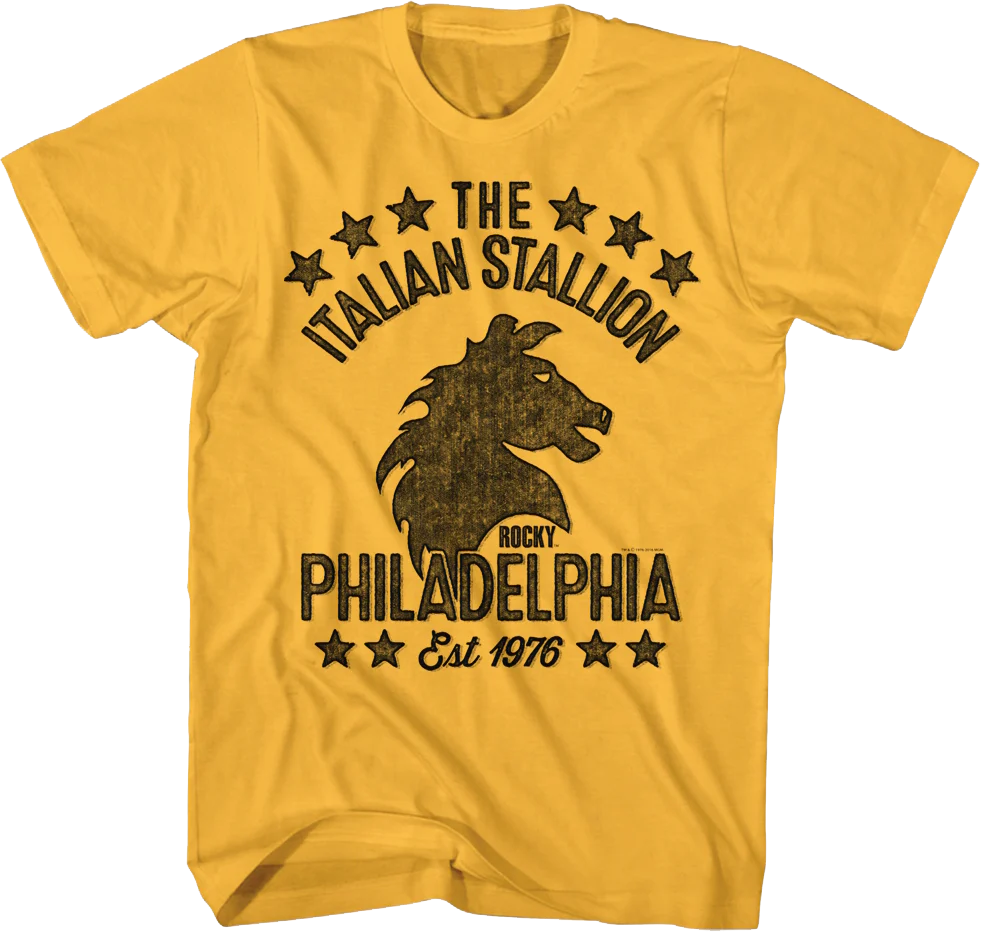 Italian Stallion Est. 1976 Rocky T-Shirt
