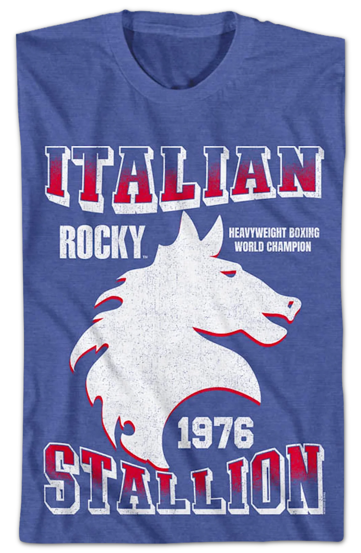Italian Stallion World Champion Rocky T-Shirt - Image 2