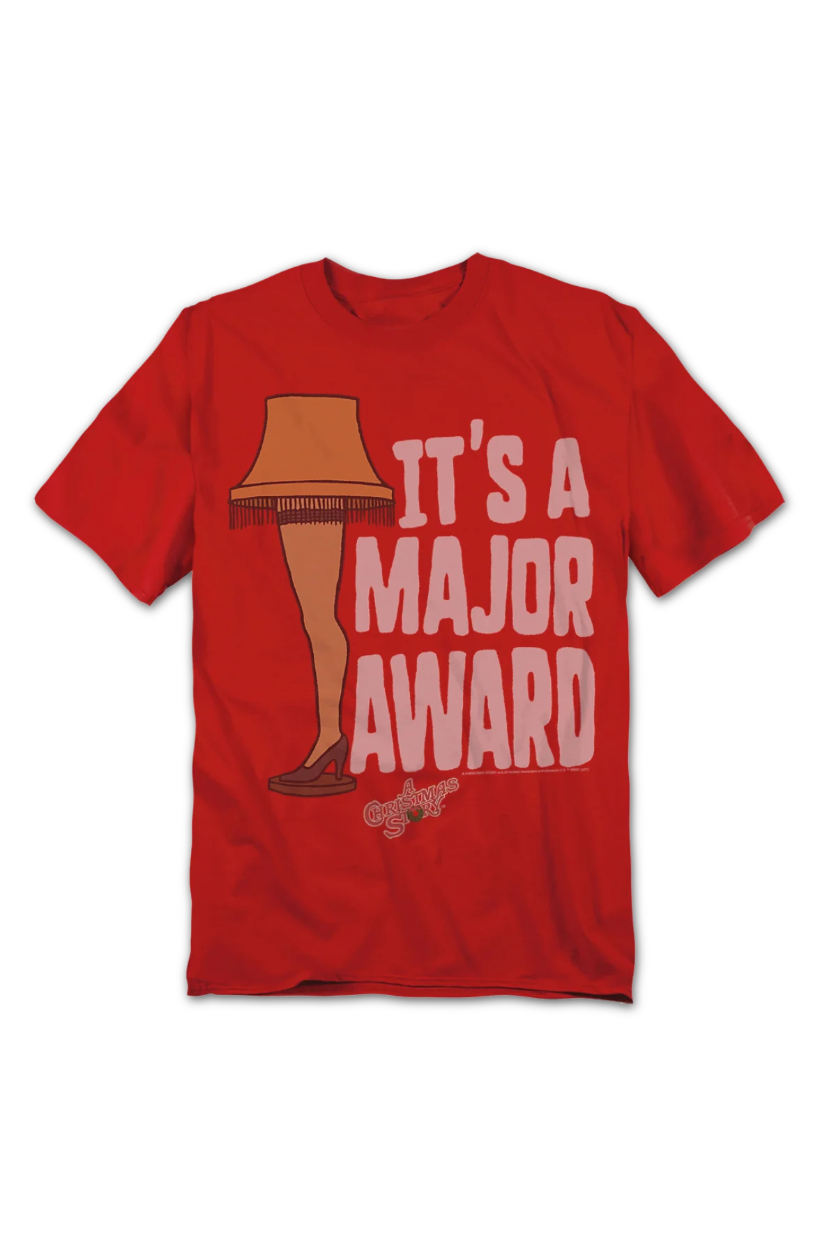 It's A Major Award Leg Lamp Christmas Story T-Shirt - Image 2