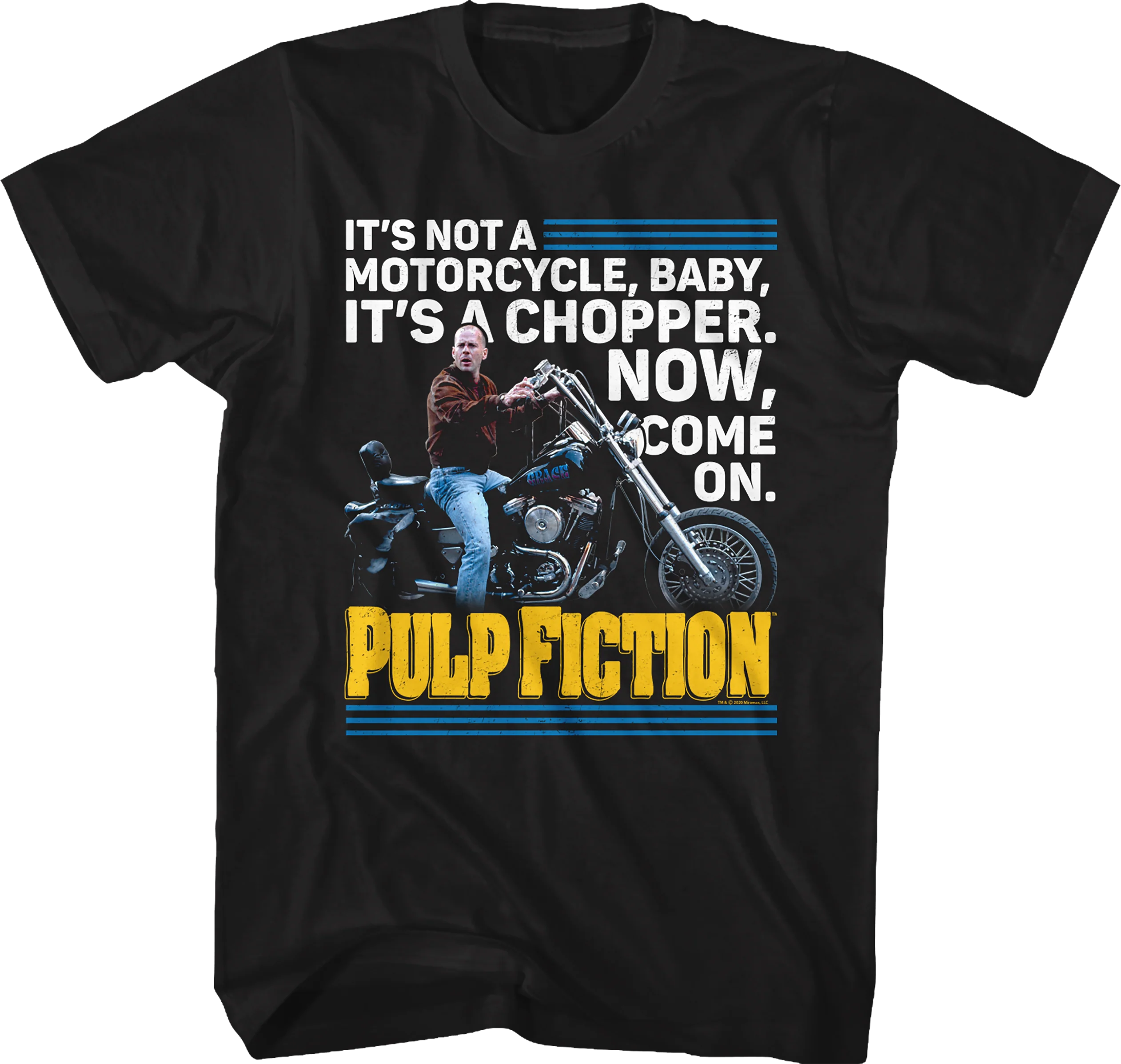 It's Not A Motorcycle It's A Chopper Pulp Fiction T-Shirt